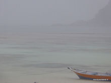 Perhentian Island sous la pluie- Malaisie